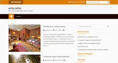 Desktop Screenshot of hotelcastle.hu