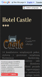 Mobile Screenshot of hotelcastle.pl